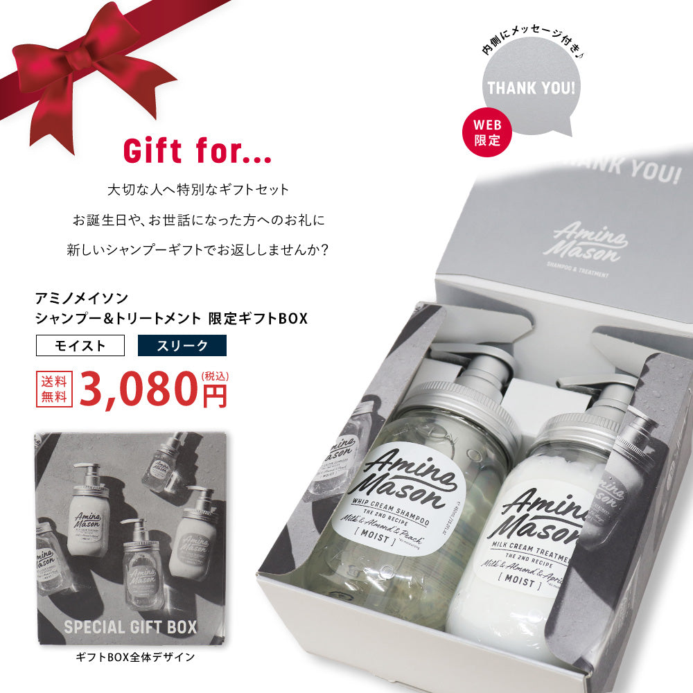 シャンプー トリートメント セット Amino Mason アミノメイソン アミノ酸 ボタニカル オーガニック ナイトケア スリーク うねり 寝ぐせ ノンシリコンシャンプー 450ml 2本 おしゃれ ギフト 母の日 父の日