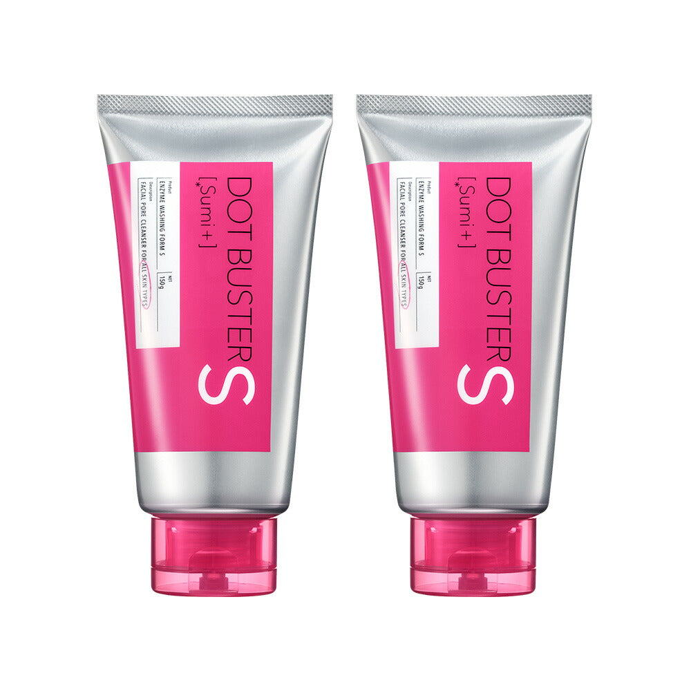 【選べる2点セット】ドットバスター クレンジングジェル 酵素洗顔フォーム ブラック DOT BUSTER|メイク落とし 洗顔 毛穴 黒ずみ ビタミンC ヒアルロン酸 クレイ スクラブ入り 角栓 ザラつき