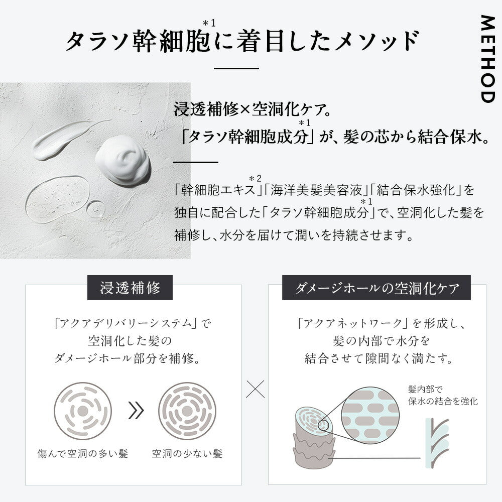 8THETHALASSOエイトザタラソモイスト美容液ヘアマスク高濃度トリートメント幹細胞生ケラチンダメージケア200g単品