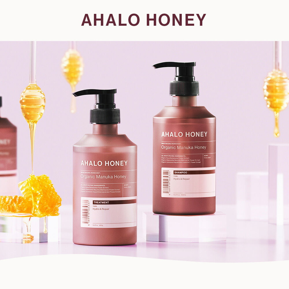 ヘアオイルAHALOHONEYアハロハニーハイドロ&リペアジェントルヘアオイルマヌカハニーはちみつ100mL[単品]