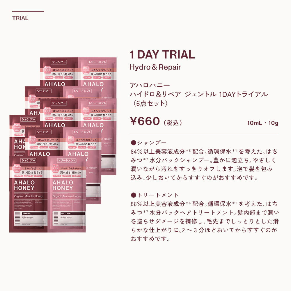 [2本セット]シャンプートリートメントAHALOHONEYアハロハニーハイドロ&リペアジェントルヘアトリートメントマヌカハニーはちみつ450mL450g