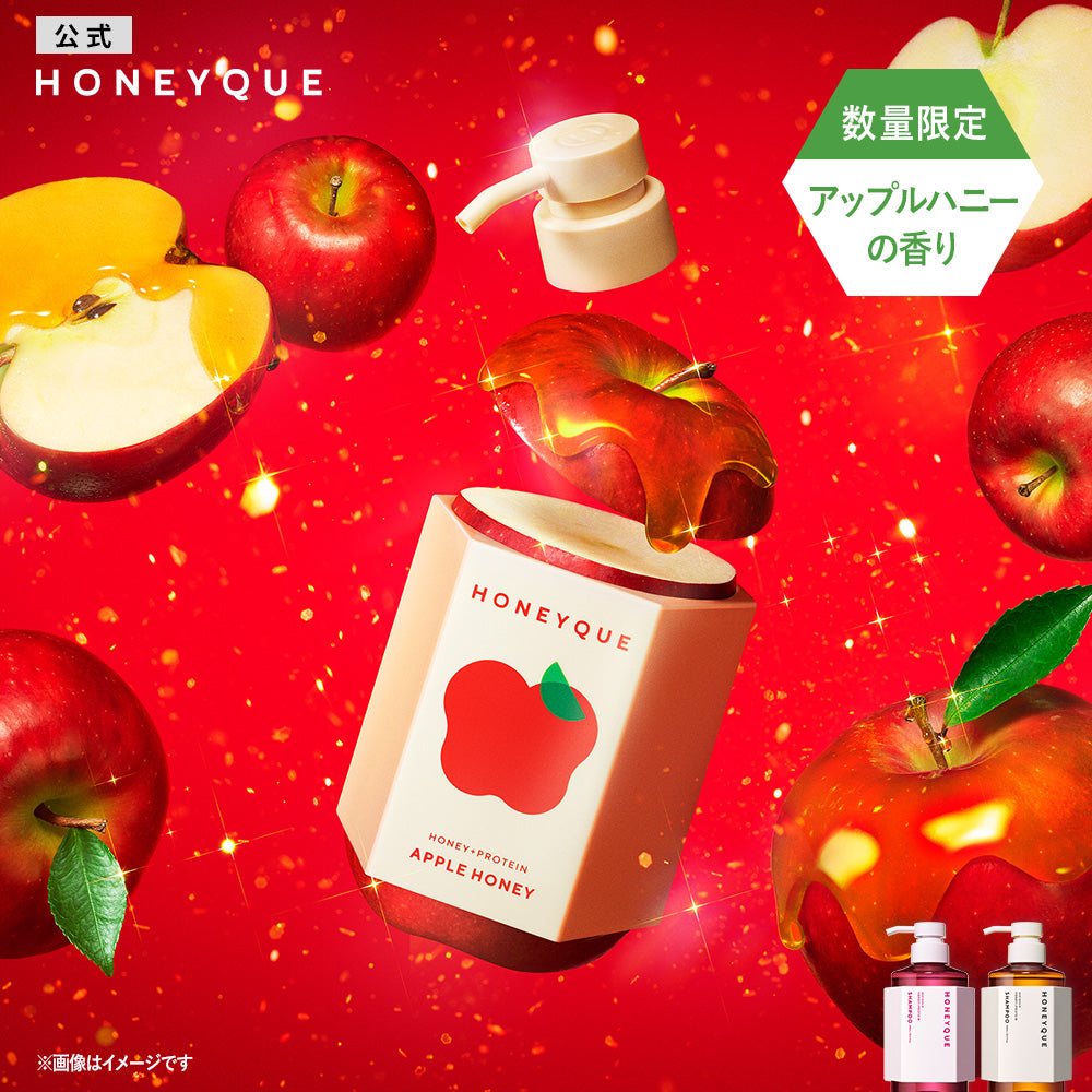 【限定キット】 シャンプー トリートメント セット ハニーク ディープリペア モイスト リッチグロス シャイニー シャンプー＆トリートメント 450mL + 450mL はちみつ ダメージ キューティクル 補修 うねり パサツキ 広がり 毛先 保水 しっとり マヌカハニー ギフト HONEYQUE