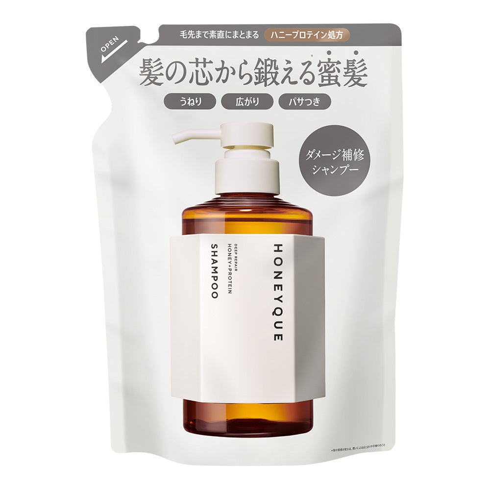 ハニーク ディープリペアシャンプー モイスト・ヘアトリートメントモイスト/シャンプーシャイニー・ヘアトリートメントシャイニー 詰め替え [400ｍL]