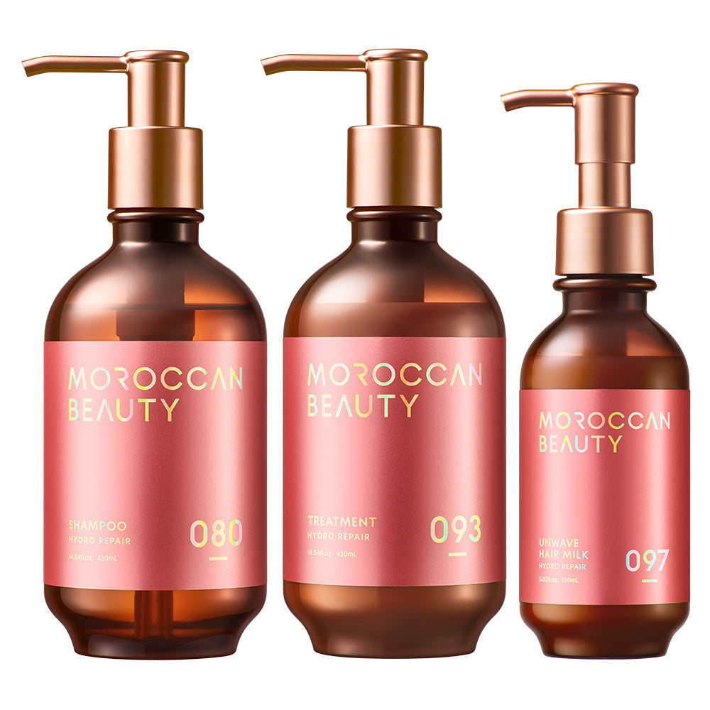【選べる3点セット】モロッカンビューティ シャンプー / トリートメント[各430mL]
